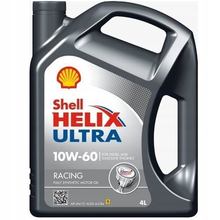 Olej Shell Helix Ultra Racing 10W60 4L + zawieszka