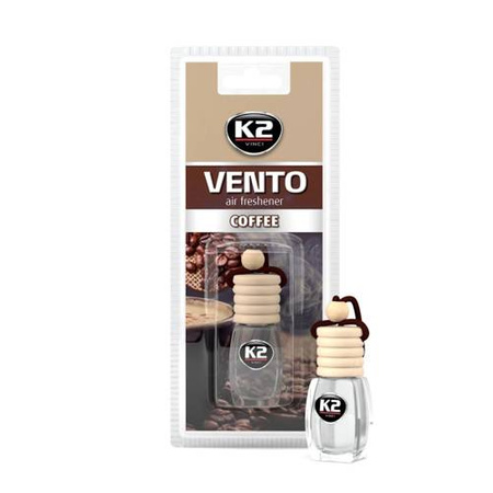 K2 Vento zapach samochodowy flakonik - Kawa